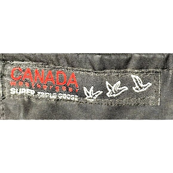 Canada Weather Gear Super Triple Goose Mens Parka Faux Fur Hooded Black Sz Large - Picture 10 of 14